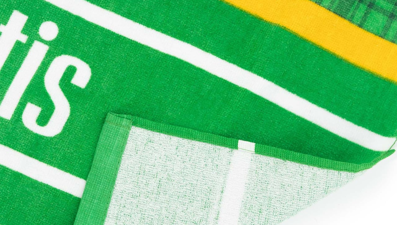 Haciendo Betis en la misma orilla de la playa