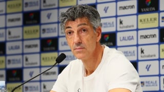 Imanol Alguacil, sincero: Sadiq, posibles fichajes y la Copa del Rey