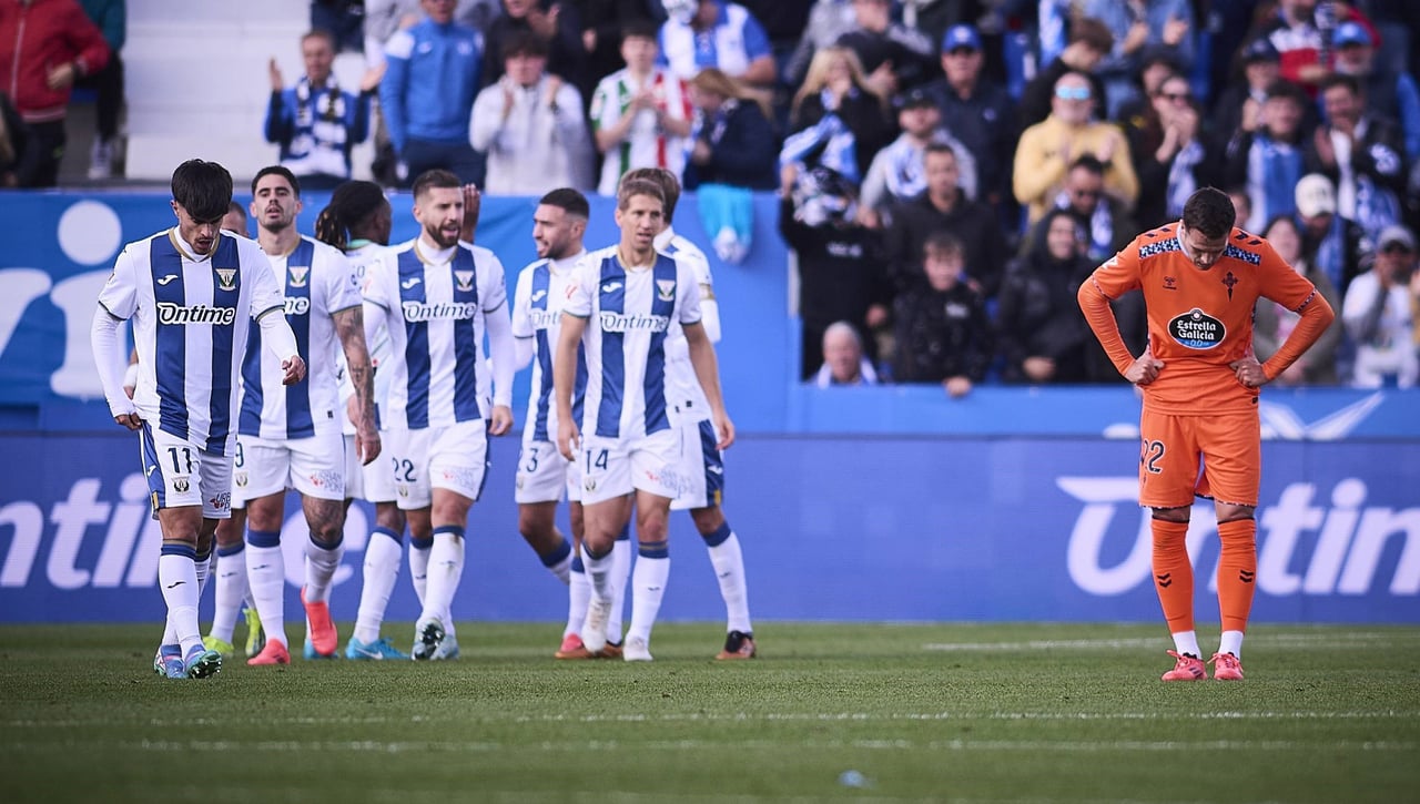 Leganés 3-0 Celta: Butarque se da una fiesta