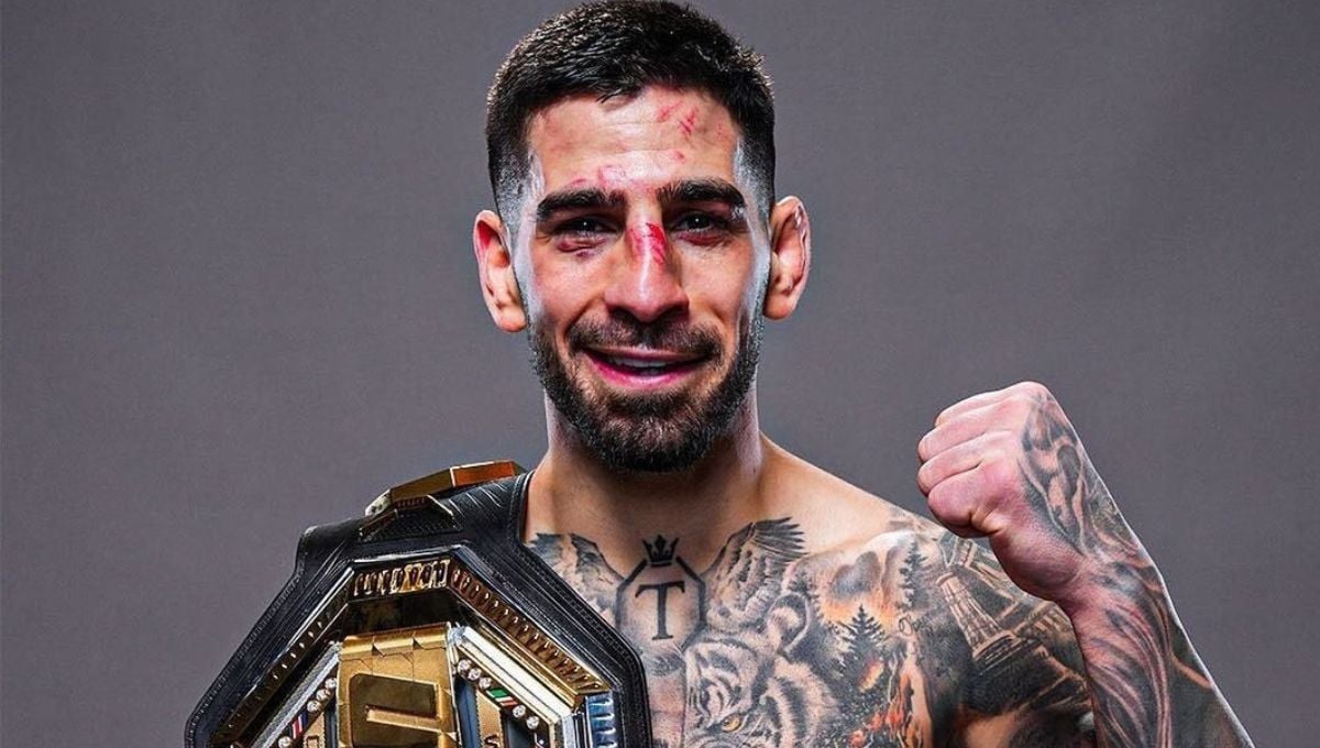 Makhachev le gana a Ilia Topuria y resiste a la convulsión de la UFC