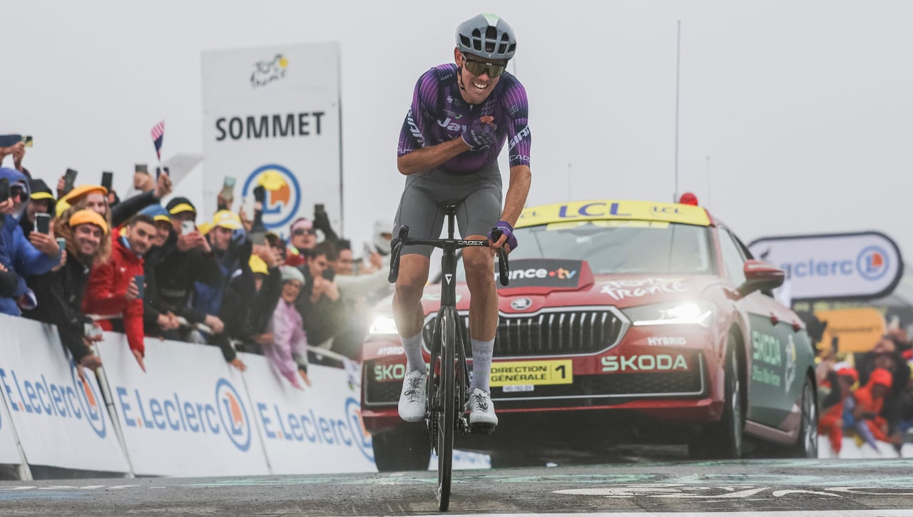 O'Connor reina en La Loze y Pogacar es aún más líder