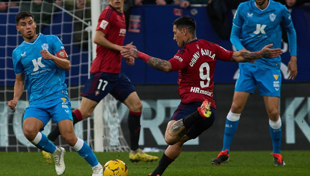 El Chimy Ávila no estará ante el Barcelona