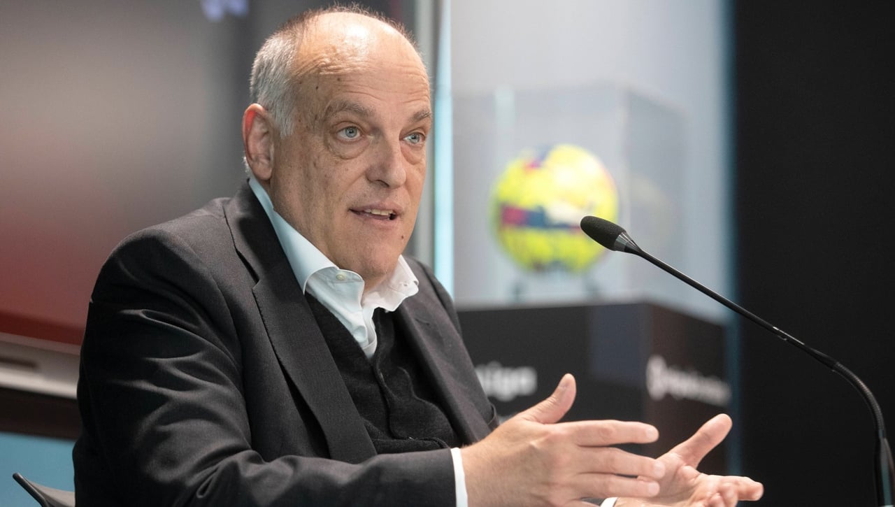 Javier Tebas elige bando y deja a Pedro Rocha sin palabras