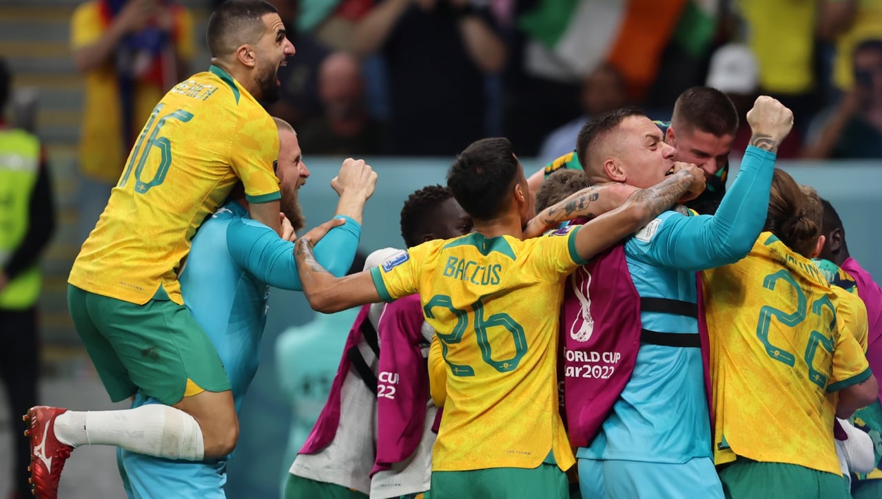 Australia - Dinamarca: Salto australiano hasta los octavos del Mundial
