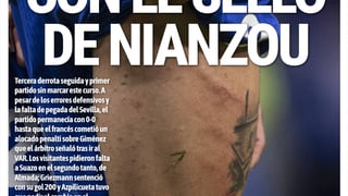 La portada de ESTADIO Deportivo para el domingo, 2 de noviembre de 2025