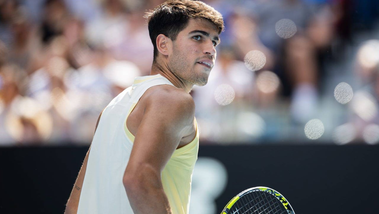 Carlos Alcaraz dice adiós al Open de Australia