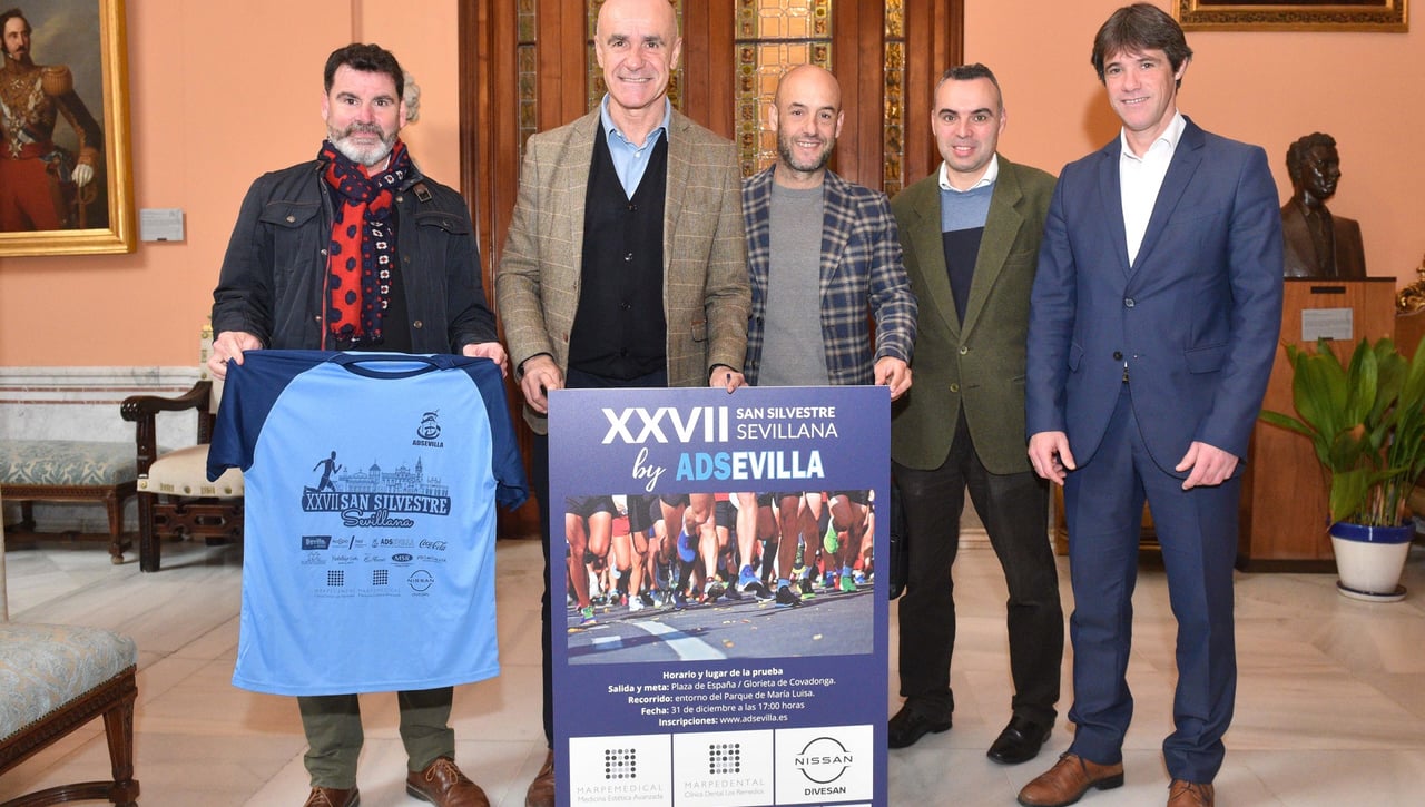 El Ayuntamiento apoya la San Silvestre Sevillana que se disputa en el Parque de María Luisa