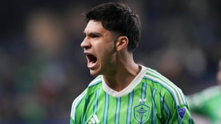 Obed Vargas se presenta a los aficionados del Atlético de Madrid: "Eso es el Atlético y eso soy yo"