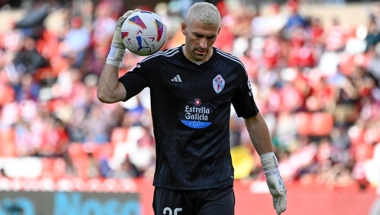 Renovación en la portería del Celta