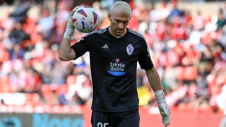 Renovación en la portería del Celta