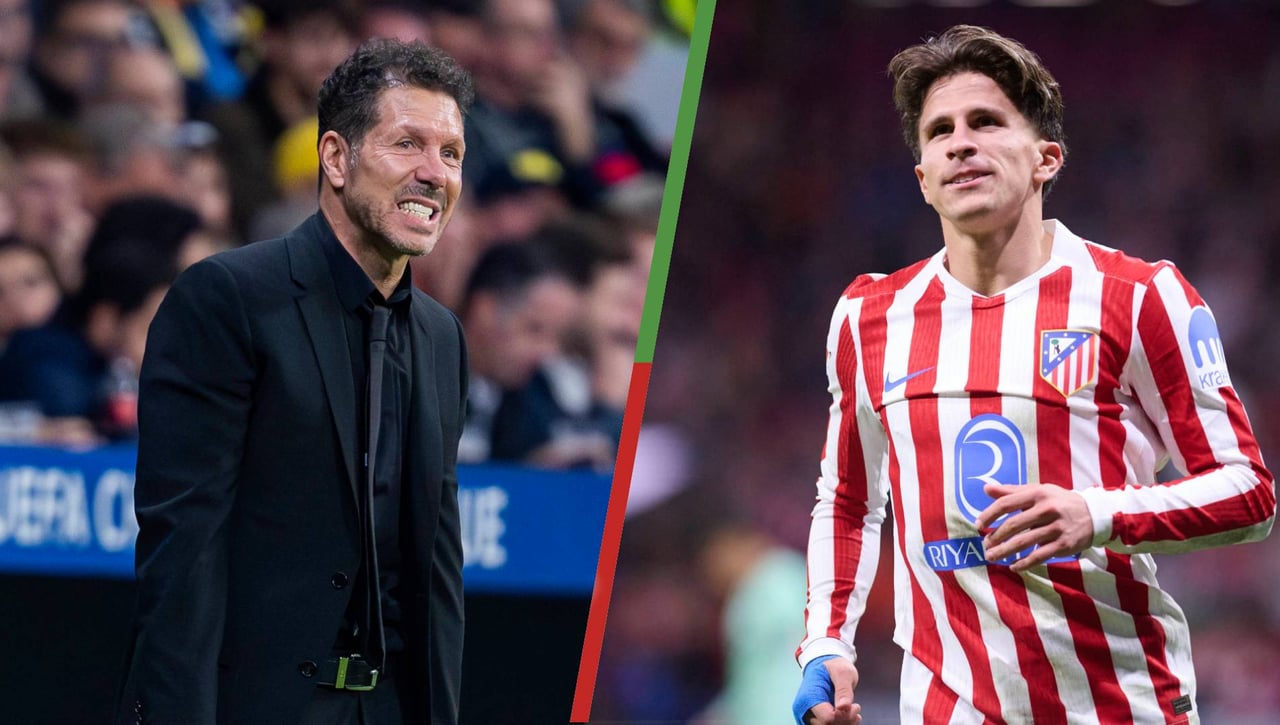 Giuliano, hijo de Simeone, sobre si ve a su padre dirigiendo a Argentina: "Se puede dar, pero seguiría en el Atlético"