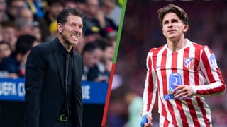 Giuliano, hijo de Simeone, sobre si ve a su padre dirigiendo a Argentina: "Se puede dar, pero seguiría en el Atlético"