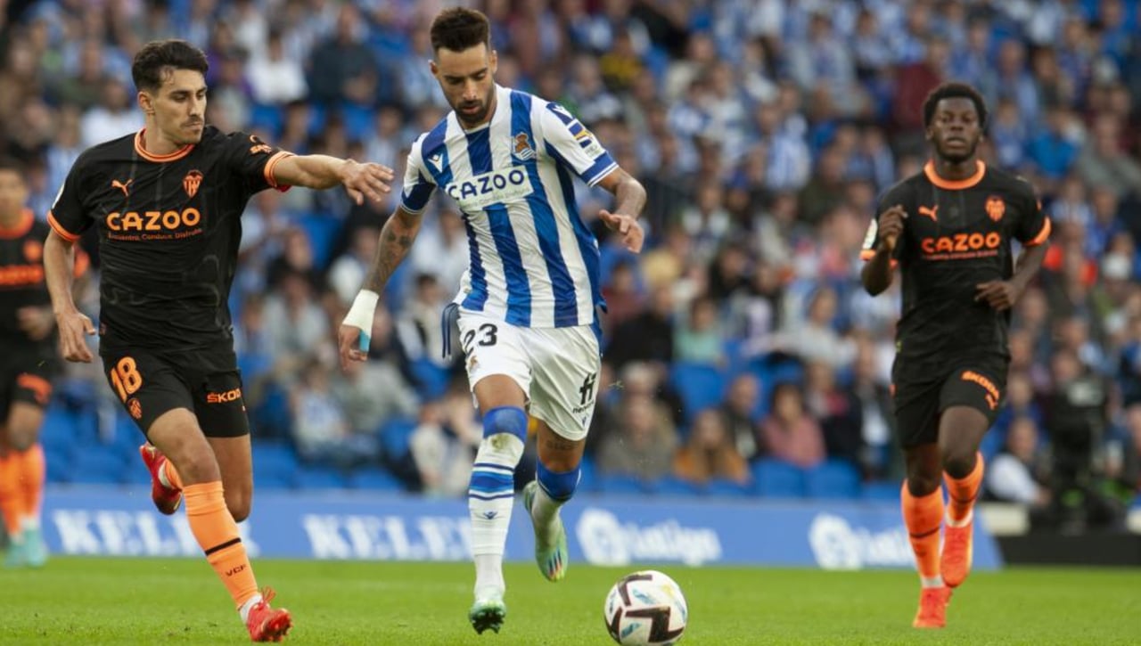 Valencia – Real Sociedad: Horario y dónde ver en TV hoy el partido de LaLiga EA Sports