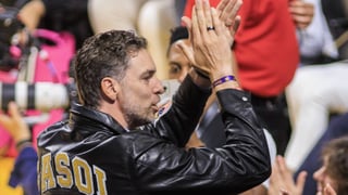 Pau Gasol despide al 'Chacho' Rodríguez como se merece