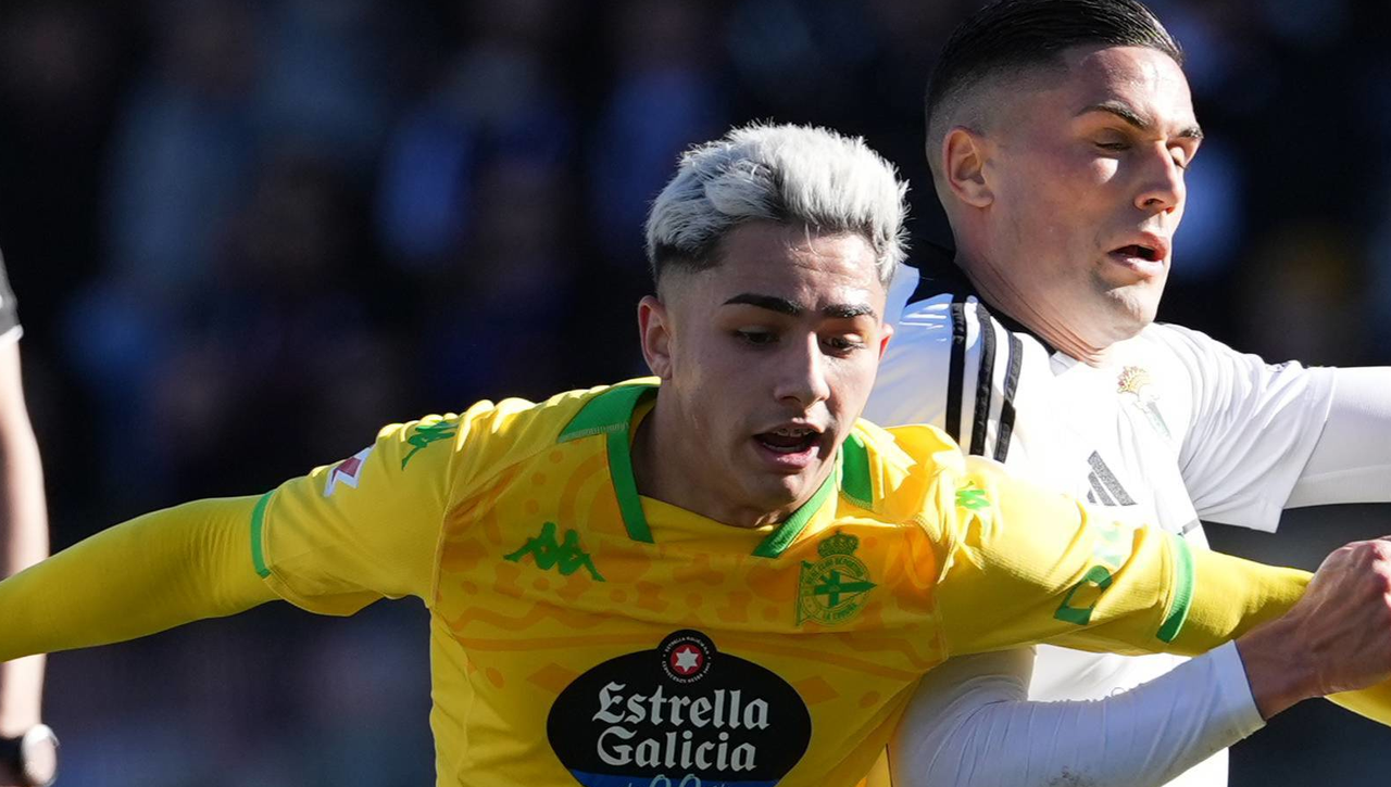 Yeremay Hernández es exigido por Óscar Gisanz en el Deportivo de La Coruña