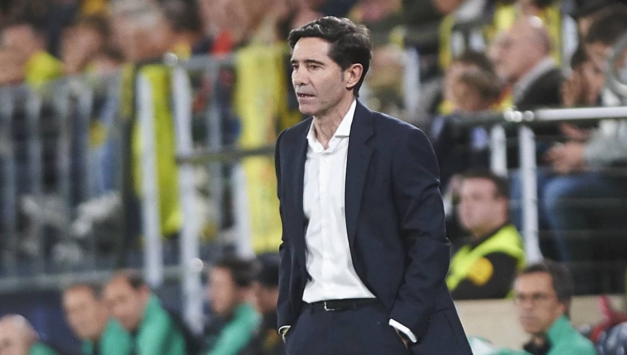 Marcelino se queja de los árbitros