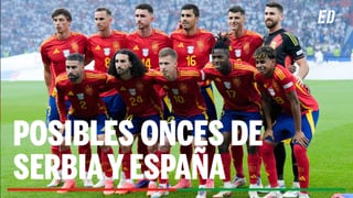 Alineaciones Serbia - España: Alineación posible de Serbia y la selección española en el partido de hoy de la UEFA Nation's League