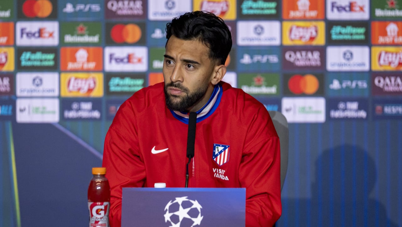 Nico González quiere quedarse en el Atlético de Madrid: "Desde que me puse esta camiseta, que no me gustaría soltarla"