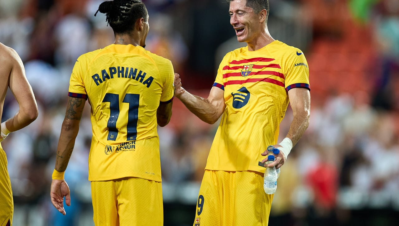 Tientan a Robert Lewandowski