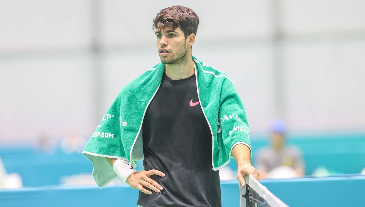 Carlos Alcaraz ya tiene la primera del 2025