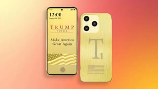 Trump lanza su propio teléfono móvil