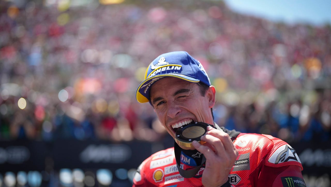 Marc Márquez da un nuevo golpe en la parrilla de MotoGP
