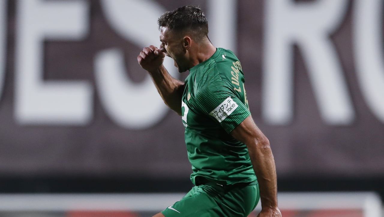 Lucas Boyé, en la rampa de salida