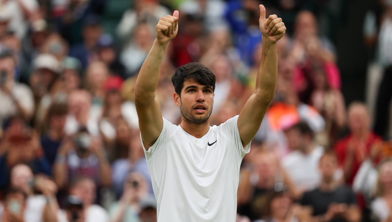 Alcaraz - Medvedev, resultado y resumen del partido de Carlos Alcaraz de semifinales de Wimbledon en vivo online