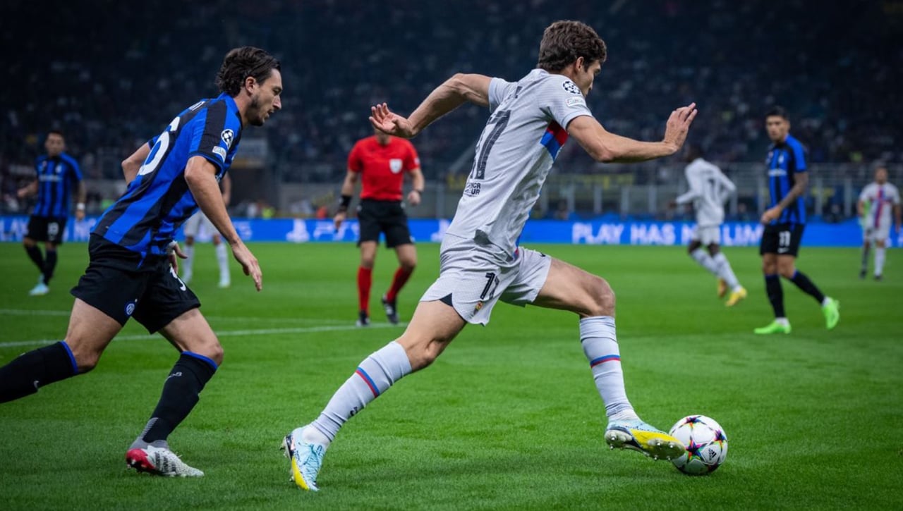 El Barça cae ante el Inter en un partido marcado por el VAR