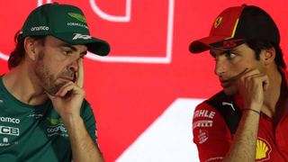 Carlos Sainz habla de sus "problemas" con Fernando Alonso