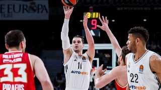 Real Madrid - Olympiacos, resumen y resultado del partido de la Euroliga 2025-2026