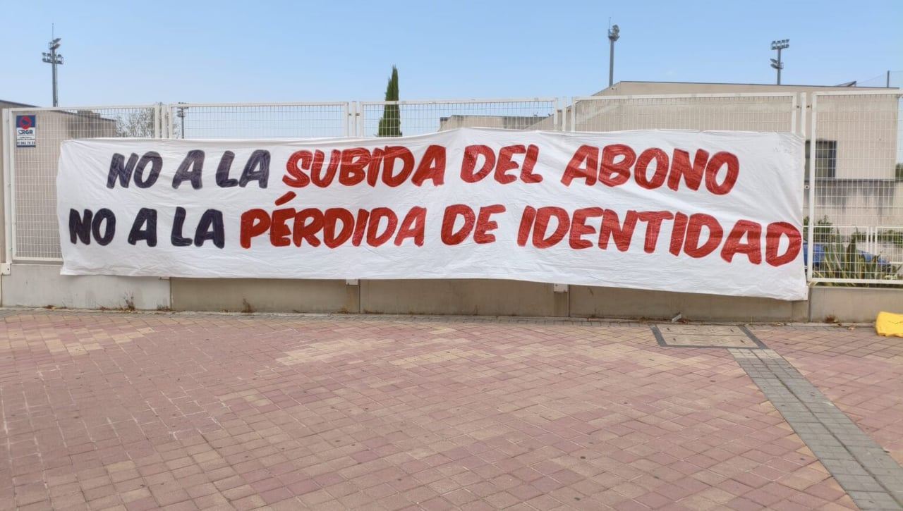 Protestas de la afición del Rayo