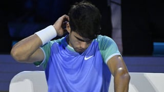 La salud de Carlos Alcaraz empeora en Turín