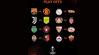 El sorteo de la Europa League: Barcelona - Manchester United y Sevilla - PSV 