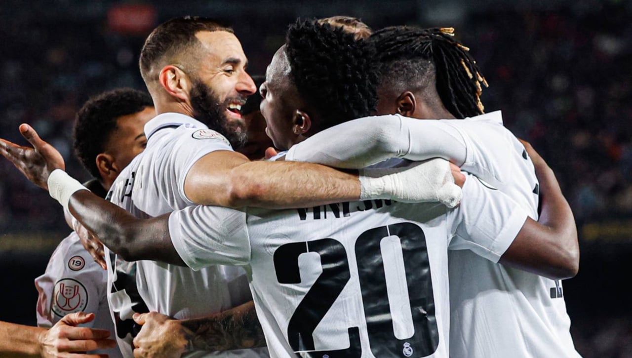 El 'beso de Judas' que recibió Vinicius en su último baile de Copa en el Camp Nou