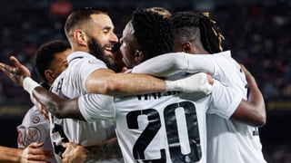 El 'beso de Judas' que recibió Vinicius en su último baile de Copa en el Camp Nou