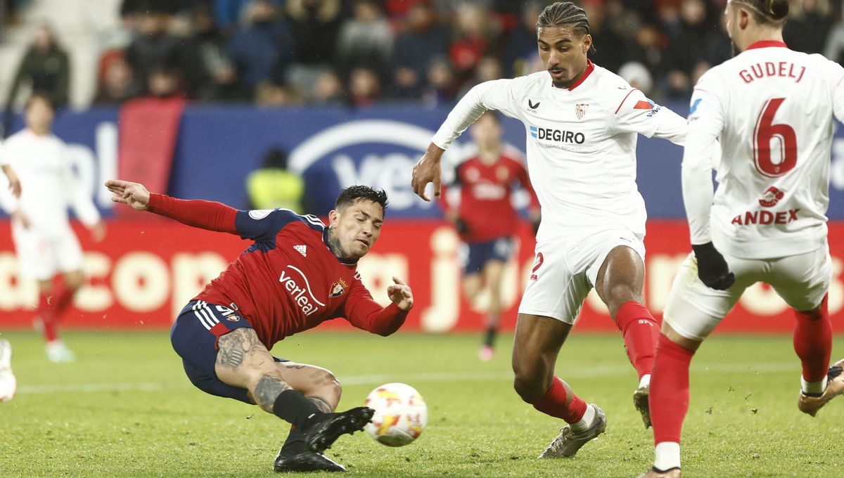 Osasuna 2-1 Sevilla: Sabor amargo tras invitar a otra Copa en Pamplona
