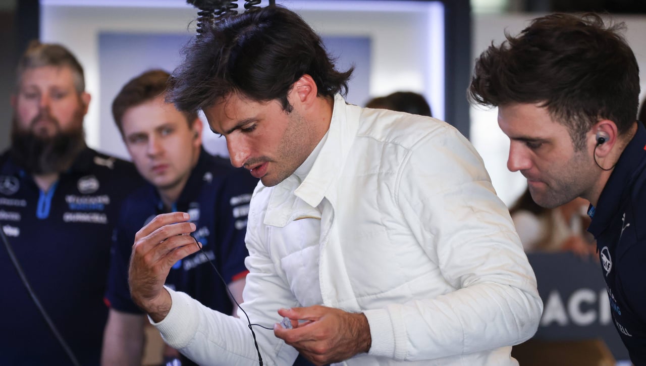 Williams sorprende a Carlos Sainz