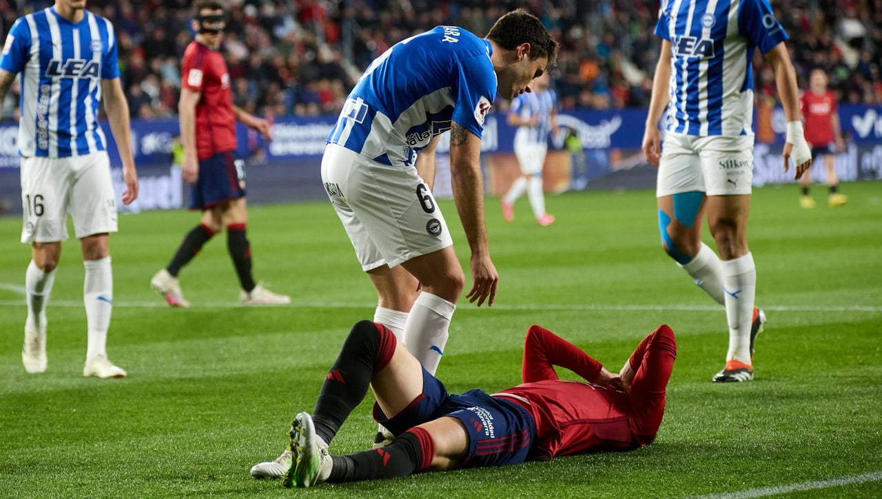 Osasuna confirma la grave lesión de Kike Barja