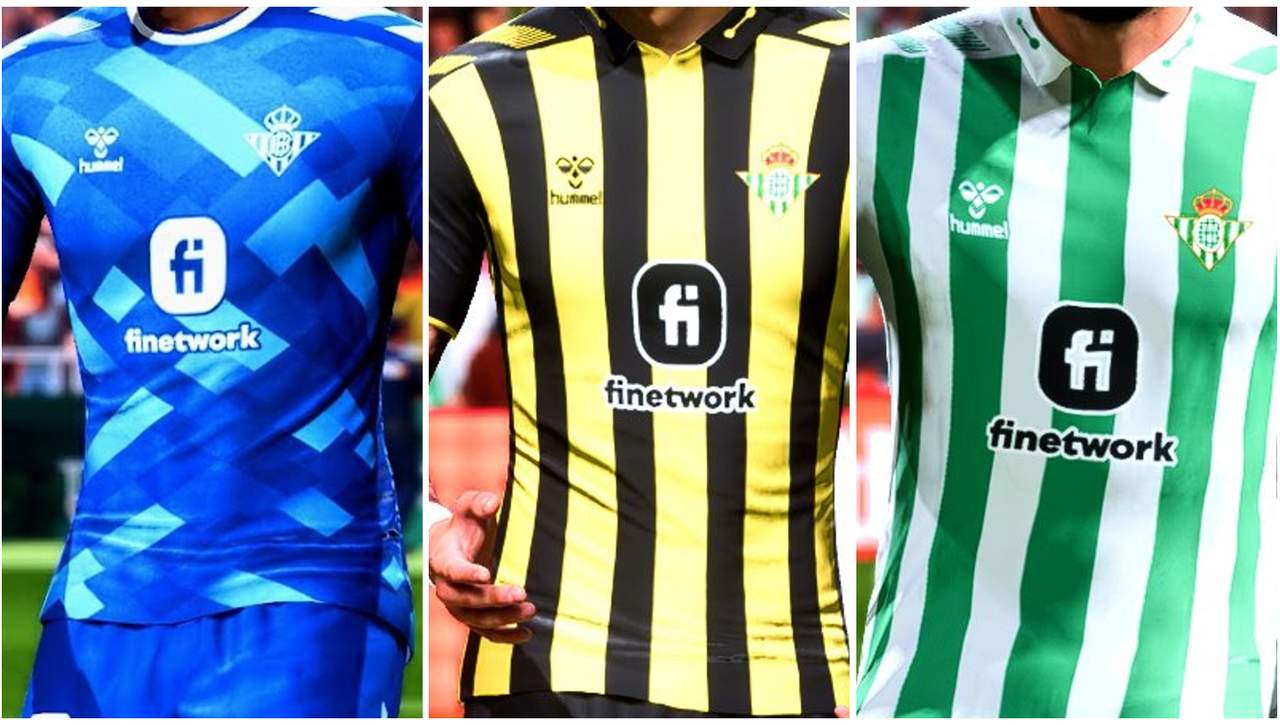 Aparecen las primeras filtraciones de las nuevas camisetas del Betis para la 24/25