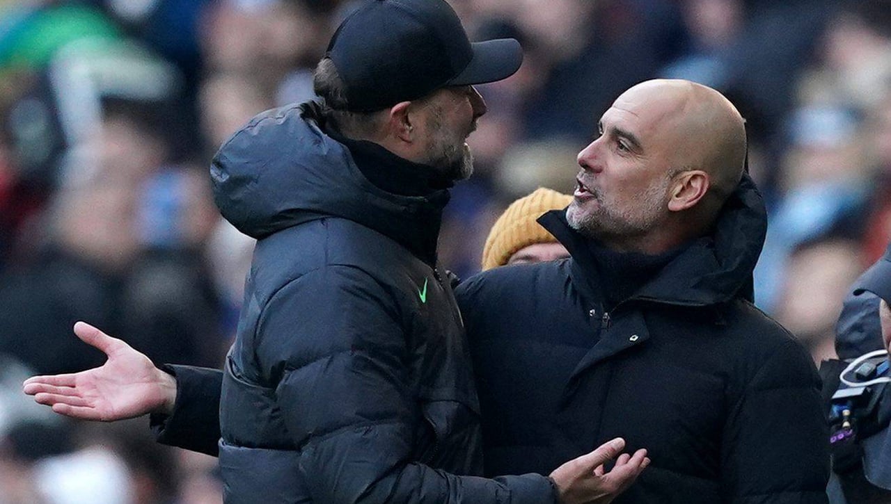 Klopp y Guardiola discuten públicamente quién es mejor de los dos