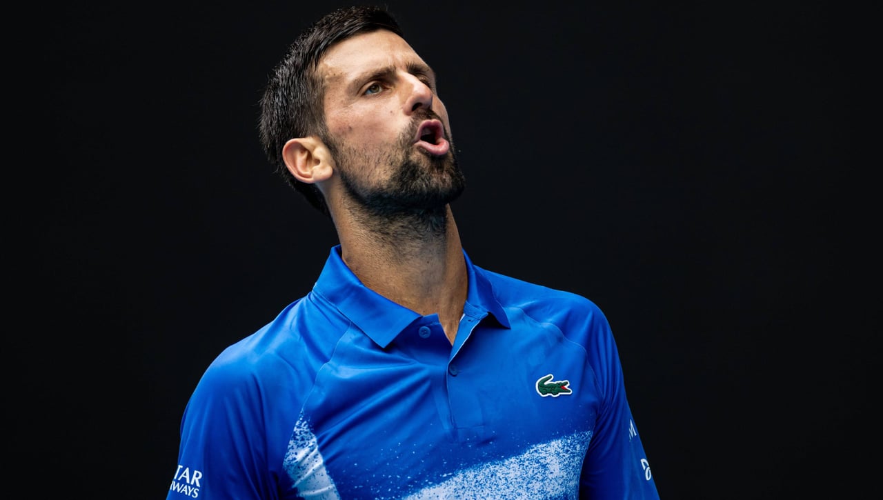 Djokovic cae en la provocación de Australia