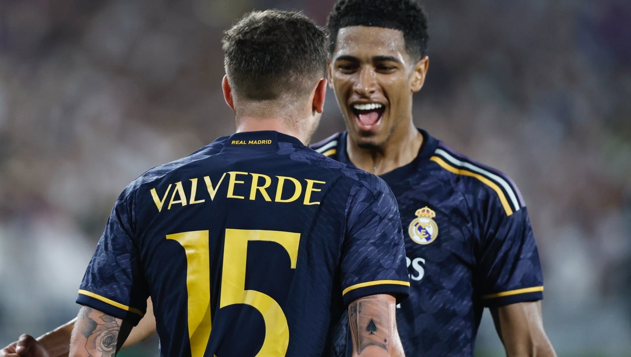 Valverde presiona a Bellingham