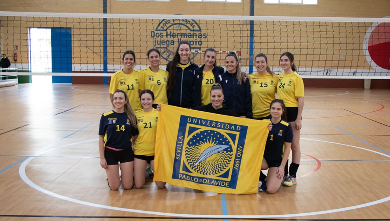El equipo de voleibol femenino de la UPO logra el pase a la fase final de los CAU 2023