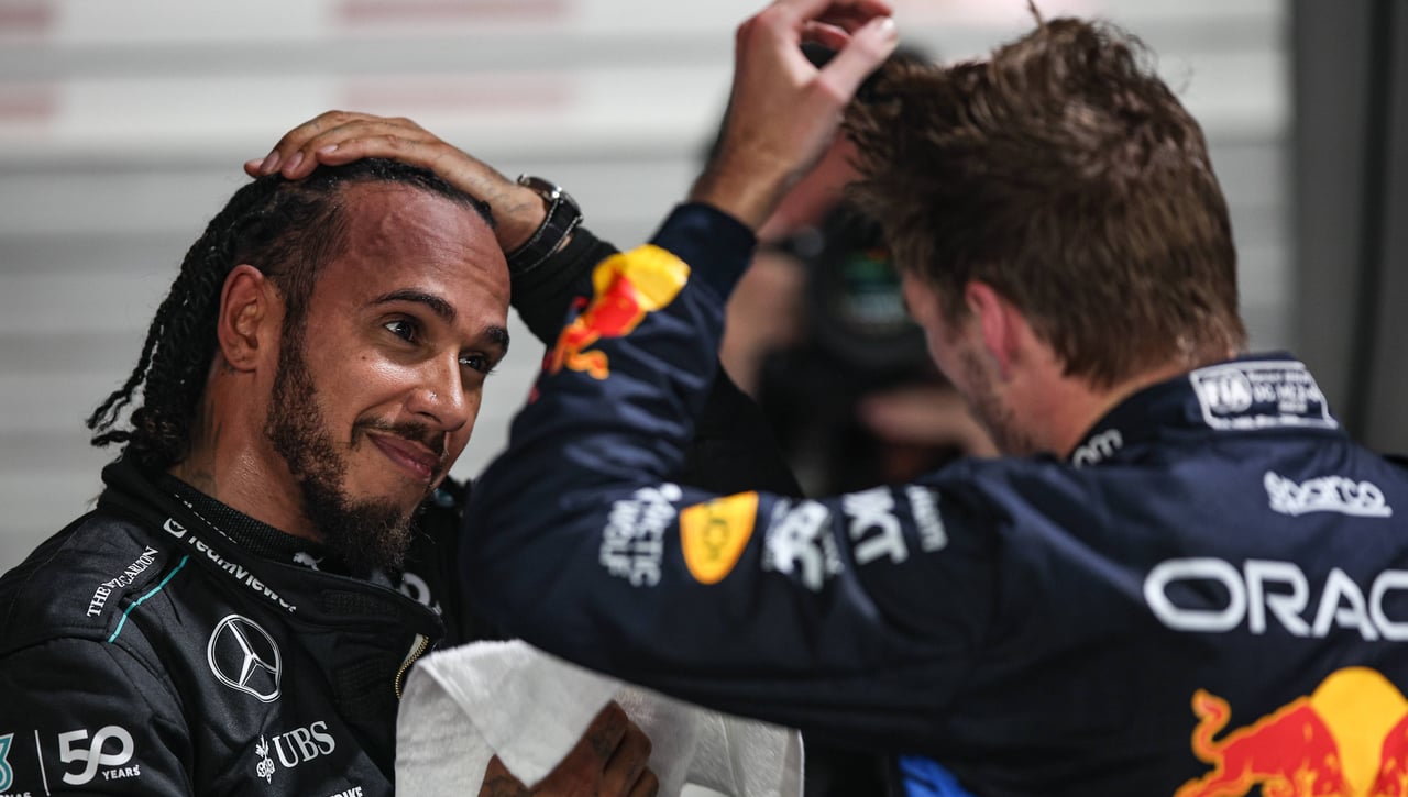 Verstappen se cuela en la guerra entre Schumacher y Hamilton 