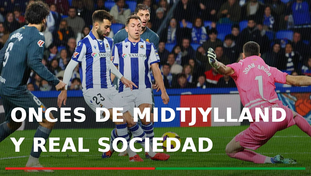Alineaciones Midtjylland - Real Sociedad: alineación confirmada de Midtjylland y Real Sociedad en el partido de Europa League