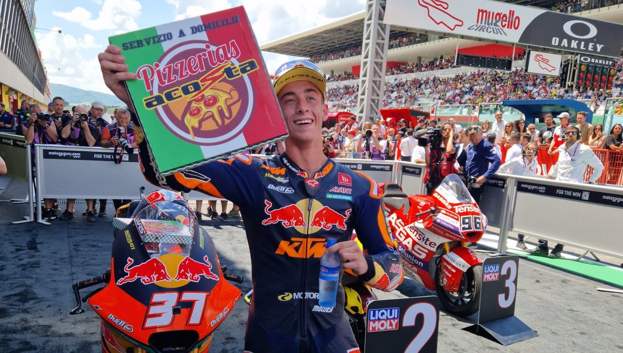 Pedro Acosta, sin oposición en el GP de Italia de Moto2