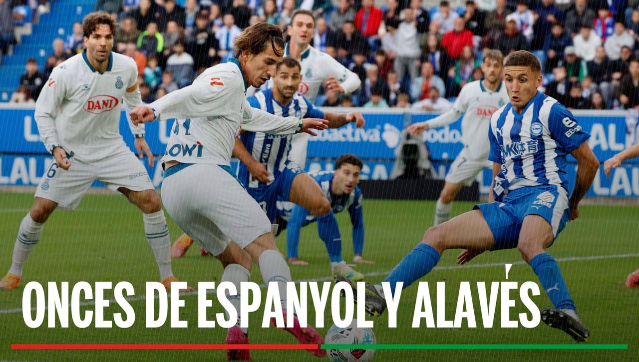 Alineaciones Espanyol - Alavés: Alineación probable de Espanyol y Alavés en la jornada 22 de LaLiga