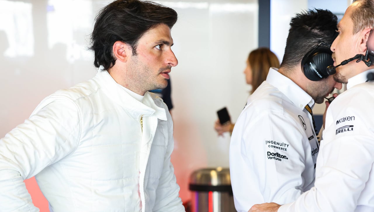 Williams mete presión a Carlos Sainz