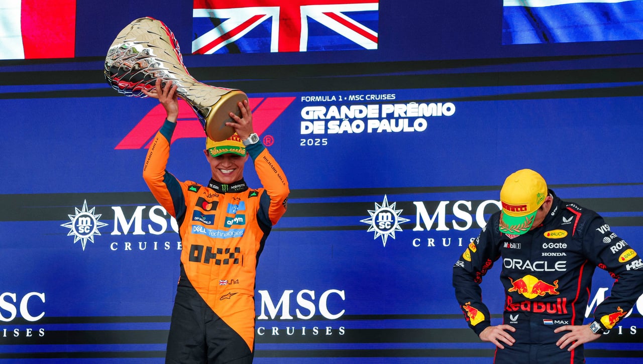 Lando Norris vuelve a destronar a Verstappen